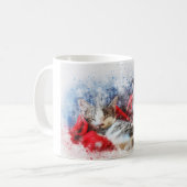 Slapende kittens koffiemok (Voorkant links)