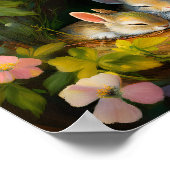 Slapende Konijntjes 2 Poster (Hoek)