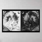 Slapende leeuwen: Yin & Yang Poster (Voorkant)