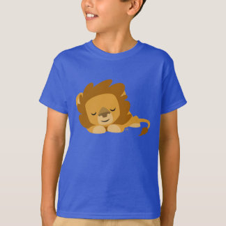 Slapende luiende luikinderen met Cartoon T-shirt