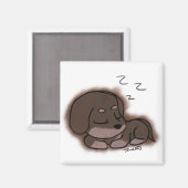 Slapende Luna Magneet (Voorkant / Achterkant)