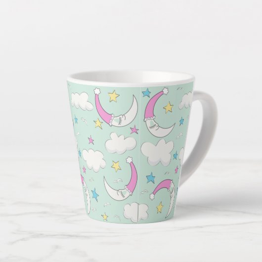Slapende Maan Latte Mok (Rechterhoek)