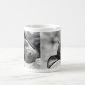 Slapende miniatuur Pinscher-hond Koffiemok (Center)