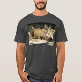 Slapende Neushoorn T-shirt (Voorkant)