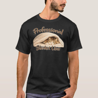 Slapende Noorse Boskat- Professioneel T-shirt