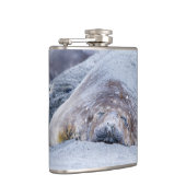 Slapende olifantenzegel heupfles (Rechts)