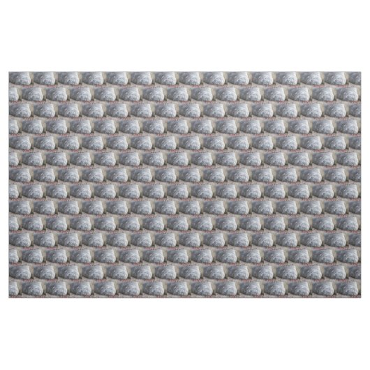 Slapende olifantenzegel stof (Yard (91,4 cm))