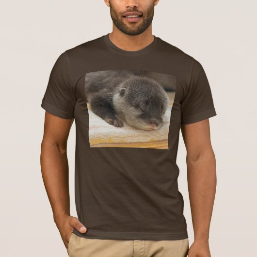Slapende Otter T-shirt (Voorkant)