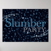 slapende partij : sterrenwijn poster (Voorkant)