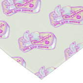 SLAPENDE SARDINES STIJGEN EN SCHIJNEN KORTE TAFELLOPER (Hoek)