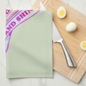 SLAPENDE SARDINES STIJGEN EN SCHIJNEN THEEDOEK (Quarter Fold)