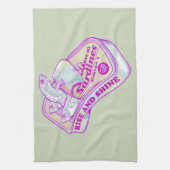 SLAPENDE SARDINES STIJGEN EN SCHIJNEN THEEDOEK (Verticaal)