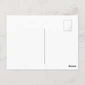 Slapende schoonheid briefkaart (Achterkant)