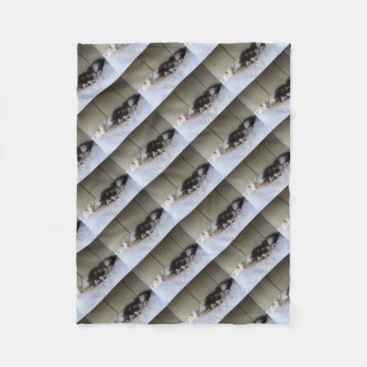 Slapende schoonheid fleece deken (Voorkant)