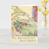  - slapende schoonheid, kaart (Gele Bloem)