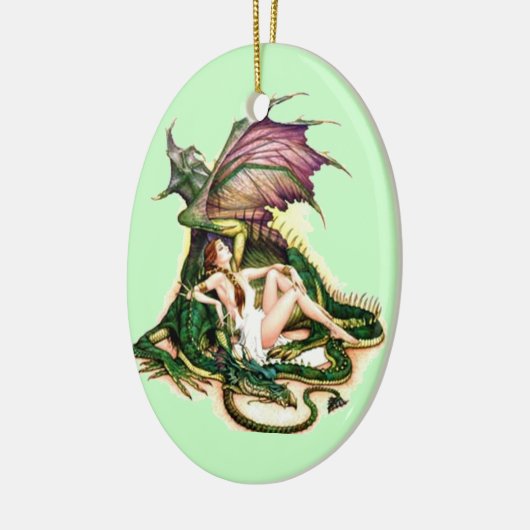 Slapende schoonheid keramisch ornament (Links)