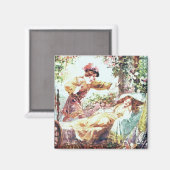 Slapende schoonheid magneet (Voorkant / Achterkant)