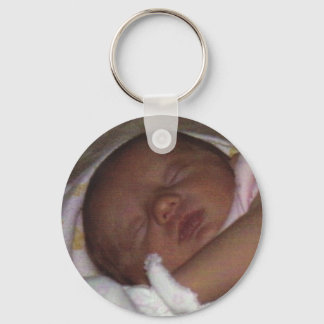 Slapende schoonheid sleutelhanger