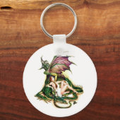 Slapende schoonheid sleutelhanger (Voorkant)