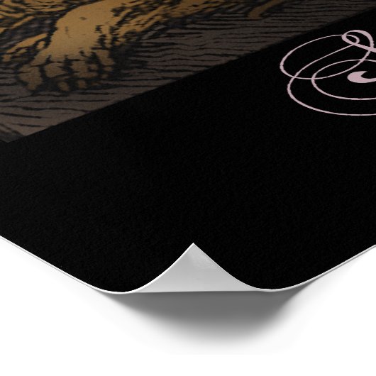 Slapende schoonheid van Walter Crane Poster (Hoek)