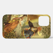  slapende schoonheid, Victoriaans feiltafels Case-Mate iPhone Case (Achterkant (horizontaal))