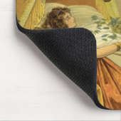  slapende schoonheid, Victoriaans feiltafels Muismat (Hoek)