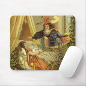  slapende schoonheid, Victoriaans feiltafels Muismat (Met muis)