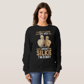 Slapende Silkie Chicken Trui (Voorkant volledig)