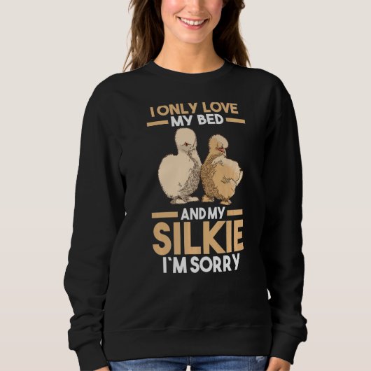 Slapende Silkie Chicken Trui (Voorkant)