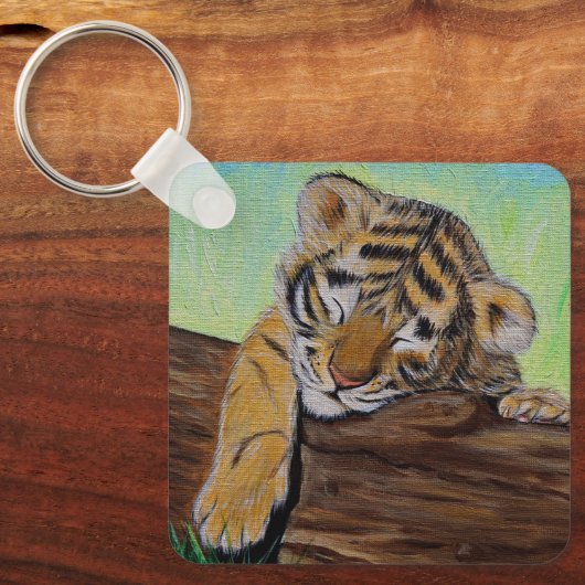 Slapende Sleutelhanger voor het schilderen van de  (Voorkant)