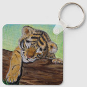 Slapende Sleutelhanger voor het schilderen van de  (Achterkant)