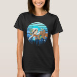 Slapende Sloth Menorah Hanukkah Chanukah Animal Je T-shirt<br><div class="desc">Slapende Sloth Menorah Hanukkah Chanukah</div>