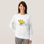 Slapende Star-Cartoon T-shirt (Voorkant volledig)
