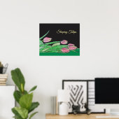 Slapende tulpen  poster (Thuiskantoor)