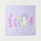 Slapende uithangbord en Shooister van magische Vib Wandkleed (Voorkant)