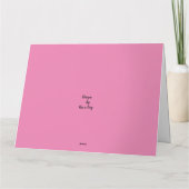 Slapende Vos (aanpassen) Kaart (Achterkant)