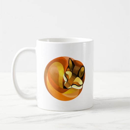 Slapende Vos Koffiemok (Links)