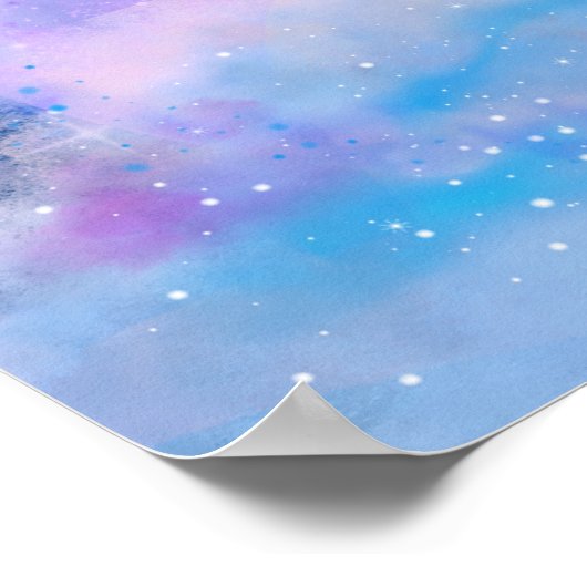 slapende vrouw poster (Hoek)