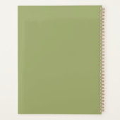 Slapende Wasbeer Stickers Planner (Achterkant)