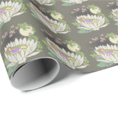 Slapende, zachte, moonlichte sterren cadeaupapier (Rol Hoek)