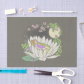 Slapende, zachte, moonlichte sterren tissuepapier (Craft)