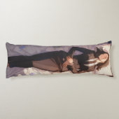 Slapende Zakenvrouw Anime Lichaamskussen (Achterkant)