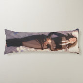 Slapende Zakenvrouw Anime Lichaamskussen (Voorkant)