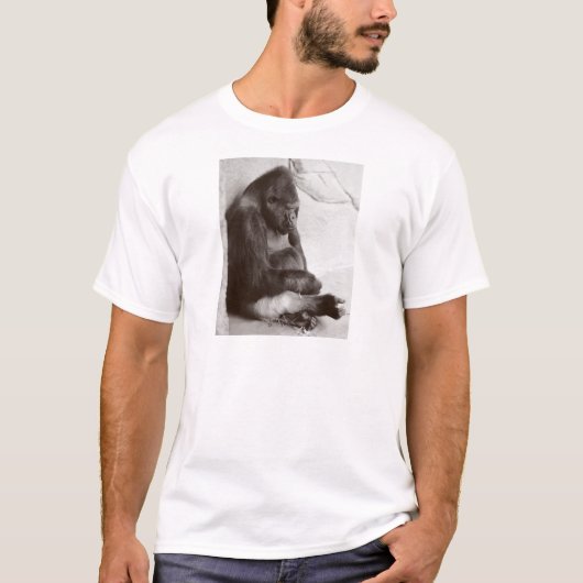 Slapende Zilverrug T-shirt (Voorkant)