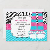 Slapepover Birthday Uitnodiging (Voorkant)