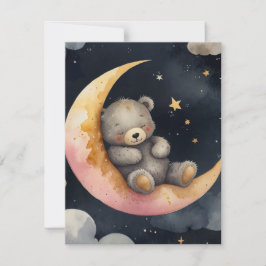 Slaperig Beer op de maan Kaart