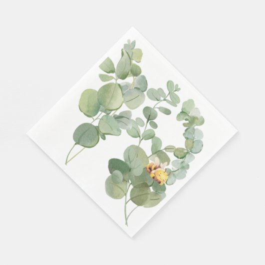 Slaperig bijenpapier servet (Hoek)