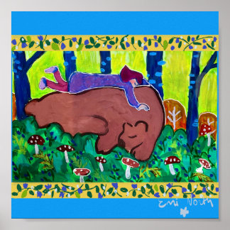 Slaperig dagdroom poster