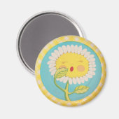 Slaperig Daisy Magneet (Voorkant / Achterkant)