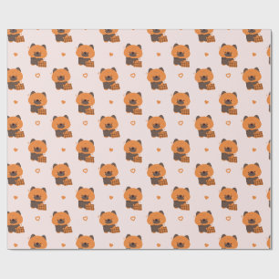 Slaperig Duits Shepherd inpakpapier
